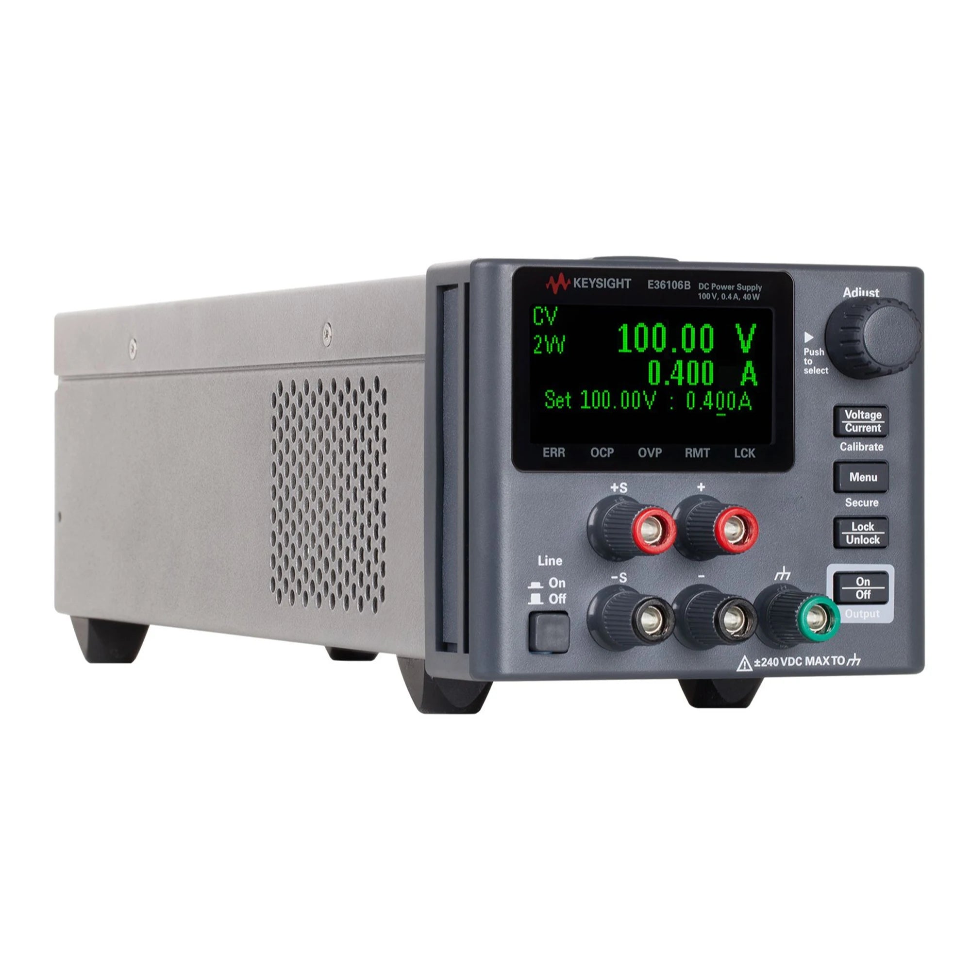 Keysight E36106B DC Power Supply 100V 0.4A 40W