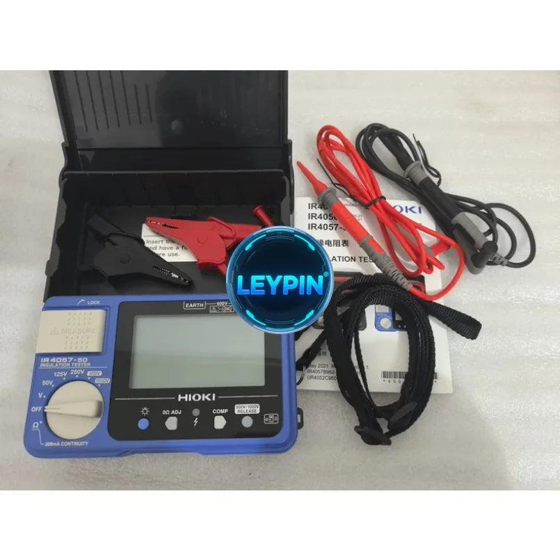 Hioki IR4057-90 Digital Insulation Resistance Tester 50V To 1000V 5-range 220V Power lexso