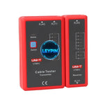 UNI-T UT681L LAN Auto LED Tester Network Cable Telephone Line Dual-use Tester BNC Repair Tool Cable Tester     lexso