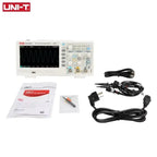 UNI-T UTD2102CEX+ Digital Storage Oscilloscope 100mHz 2 Channels Portable Automotive Oscilloscope USB 7 Inches TFT LCD 1GSa/S LS    ytdi