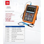 Keysight U1610A Portable Oscilloscope Agilent Oscilloscope Handheld Unit Similar to U1620A    ytdi