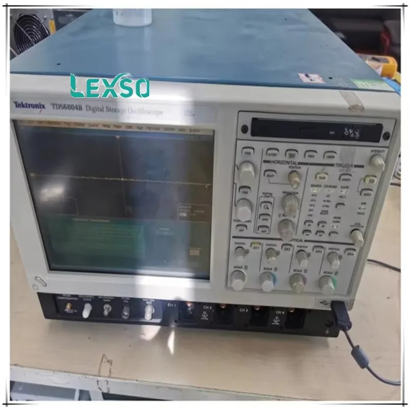 New Tektronix TDS6804B Digital Storage Oscilloscope Four-Channel 8GHz 20GS/s High Accuracy  Multi-Voltage  lexso