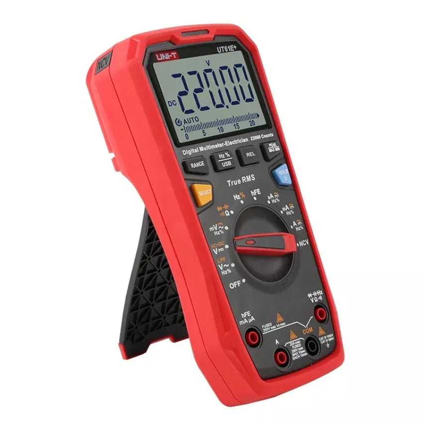UNI-T UT61E+ Digital Multimeter Professional Ac Dc Voltage Current True Rms Multi-tester 22000 Counts Ncv Hfe Auto Range LS    ytdi