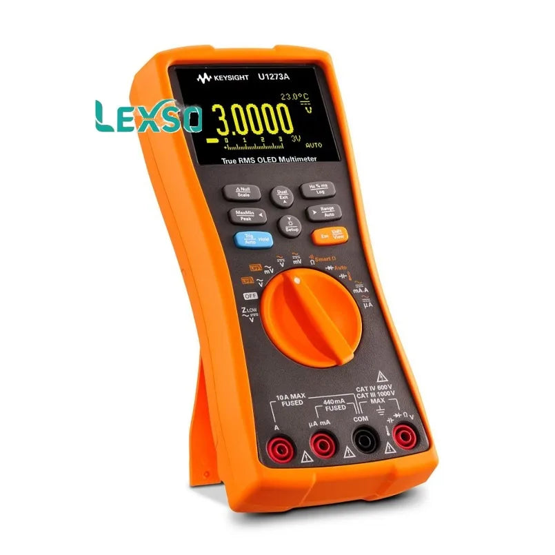 Keysight U1273A Handheld Digital Multimeter 4 1/2 Digit IP54 OLED Display Made in America 1 Month Warranty   ytdi