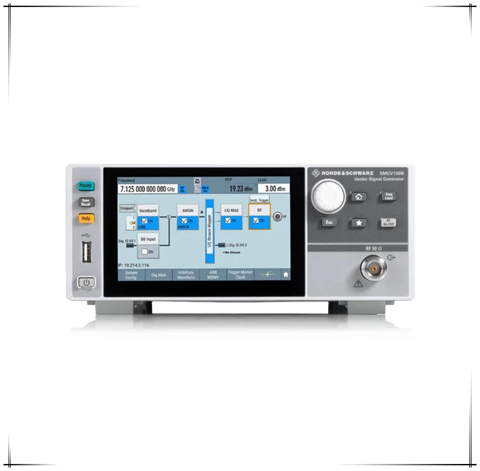 Second-hand Rohde & Schwarz SMCV100B Signal Generator Made in Germany