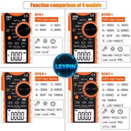 VICTOR 606+ Digital Clamp Meter 1999 Counts 600V 600A Clamp Multimeter With Live NCV Flashlight LOW INPEDANCE Voltage    ytdi