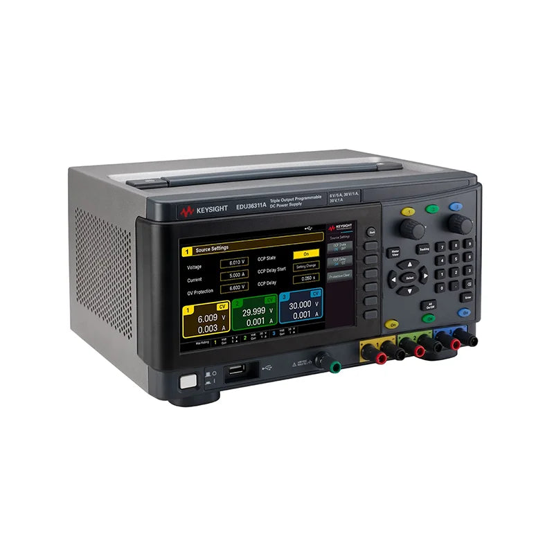 Keysight EDU36311A Smart Bench Essentials DC Power Supply, 3 independent, Total Power: 90 W - Get a Discount