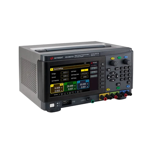 Keysight EDU36311A Smart Bench Essentials DC Power Supply, 3 independent, Total Power: 90 W - Get a Discount