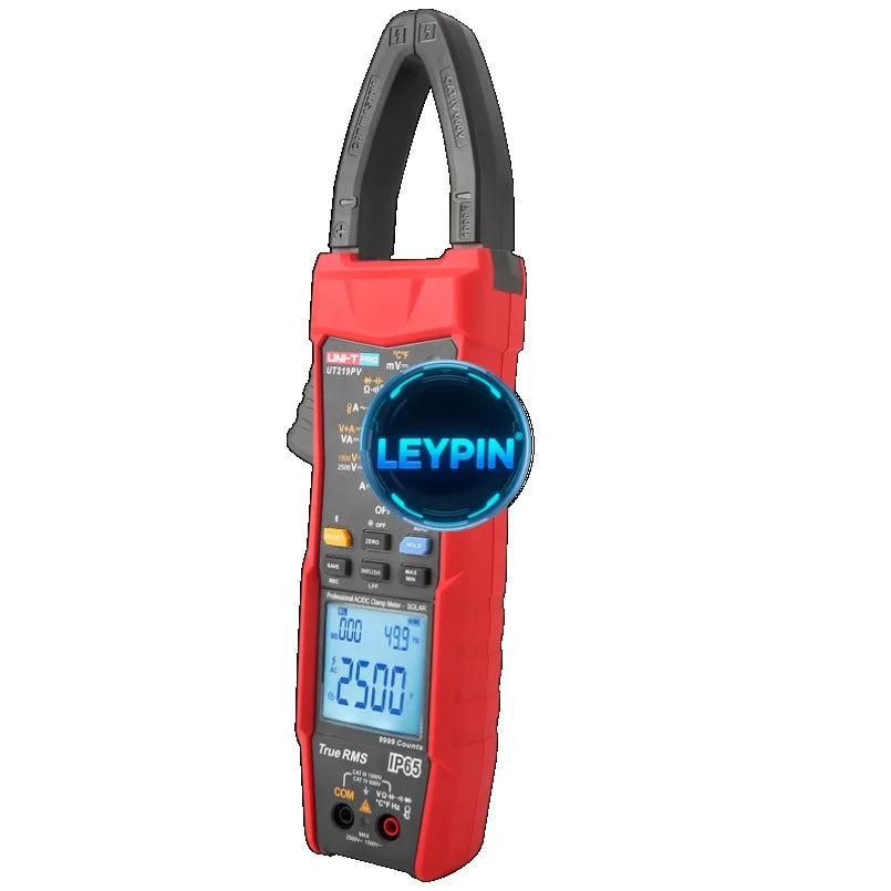 UNI-T UT219PV Professional Clamp Meter AC1500V/DC2500V 1000A IP65 CE (EMC LVD) & RoHS 35mm Ultra-Thin Jaw   lexso