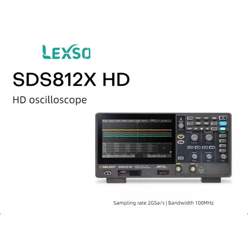 Siglent SDS812/814 X HD 100MHz Multi-Channel Digital Oscilloscope with Customized OEM Support  lexso
