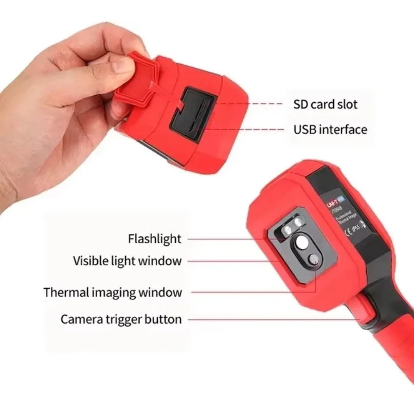 UTi260B Thermal Imager -15~550 Industrial Thermal Imaging Camera Handheld lexso