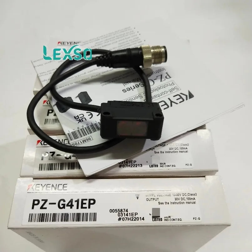 New Genuine KEYENCE PZ-G Series PZ-G41EP Photoelectric Sensors New Original Keyence PNP Cable lexso