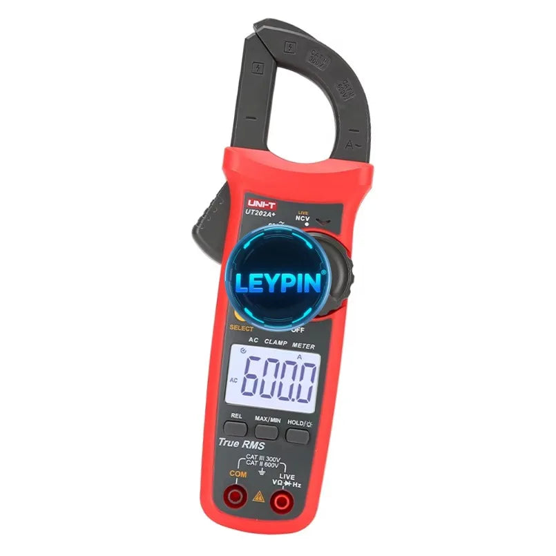 UNI-T UT202A+ Digital AC Current Clamp Meter Multimeter True RMS 400-600A Auto Range Voltmeter Resistance Test    lexso