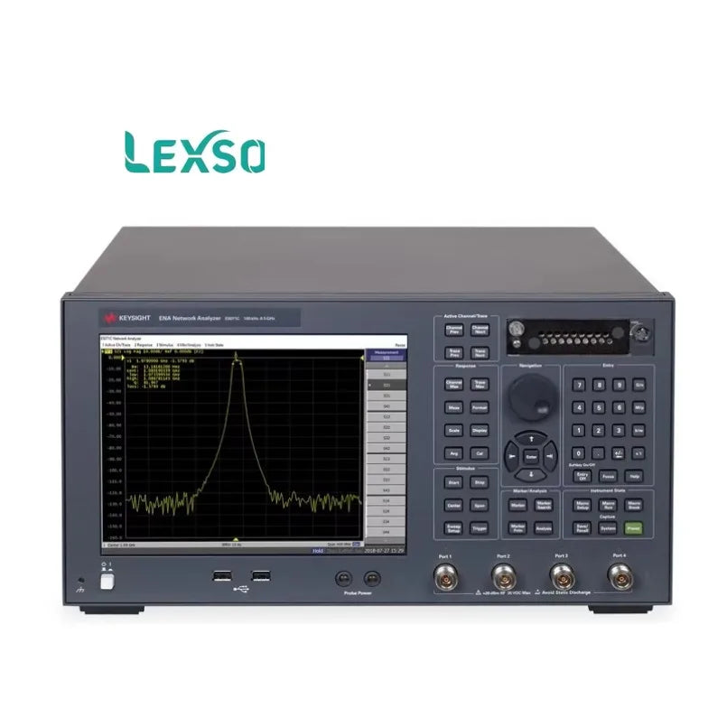 Keysight DELTA E5071C ENA Vector Network Analyzer Customizable 9 kHz to 20 GHz Electronics Stored on USB lexso