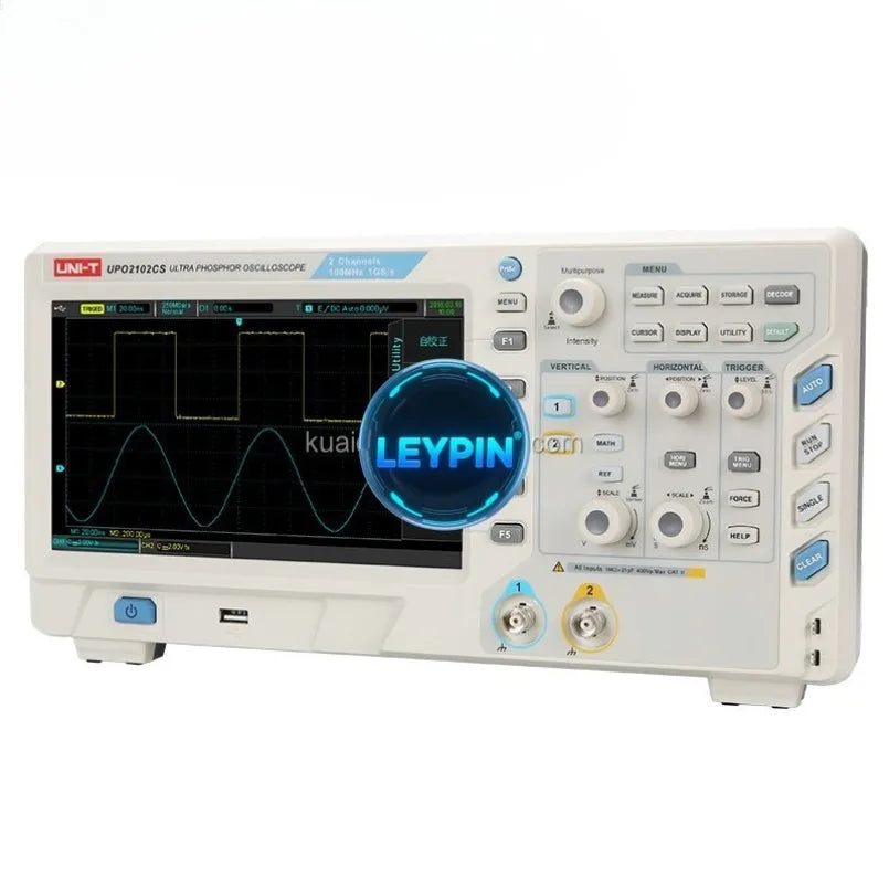 UNI-T UPO2102CS Ultra Phosphor Oscilloscopes 2CH 100MHZ Scope Meter     lexso