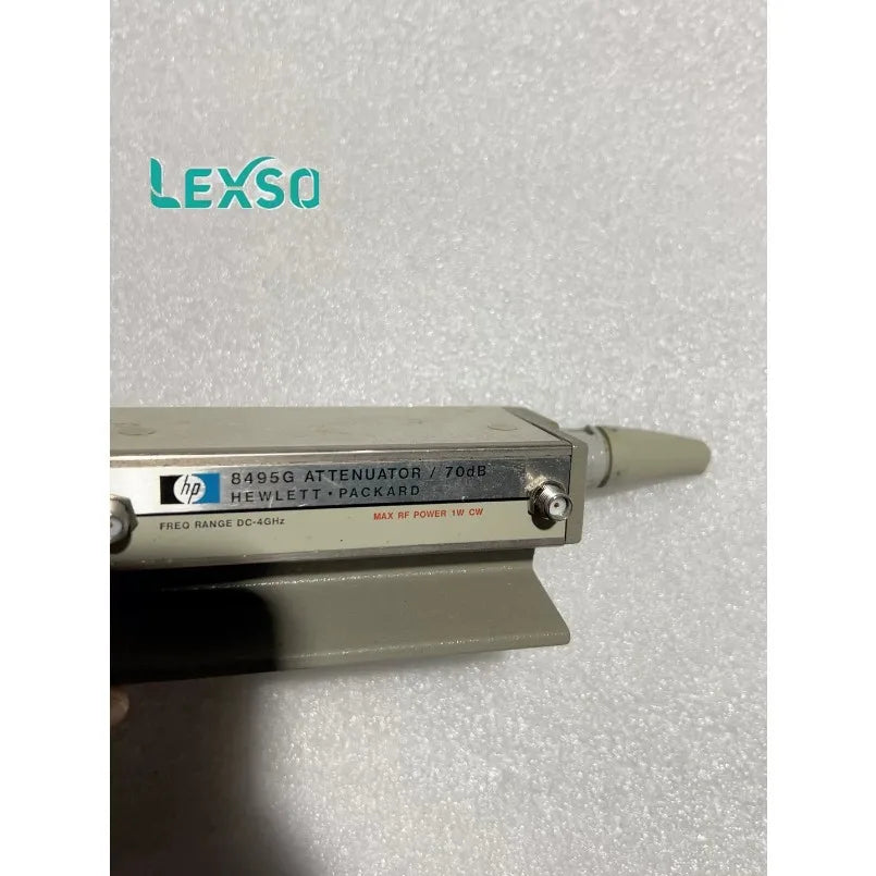 Keysight 8495G Programmable Attenuator, 4 GHz, 70 DB, 10-dB Steps,Maximum RF Input Power: 1 W (average), 100 W (peak)    lexso