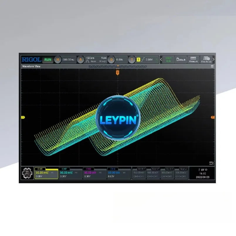 RIGOL DHO1104 100 MHz 4-Channel High Resolution Digital Oscilloscope 12 Bit 2 GSa/sec 50 MPts Memory OEM   lexso