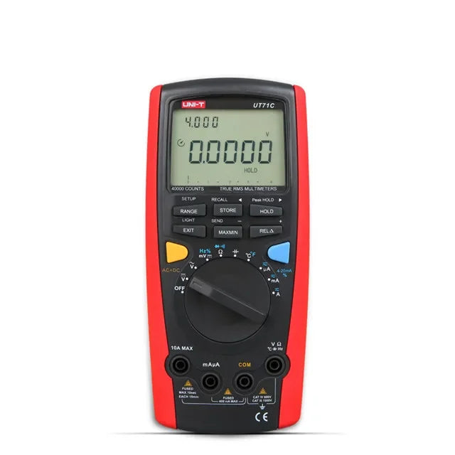 UNI-T UT71C AC DC 1000V Middle Size 40000 Counts Intelligent Digital Multimeter    ytdi