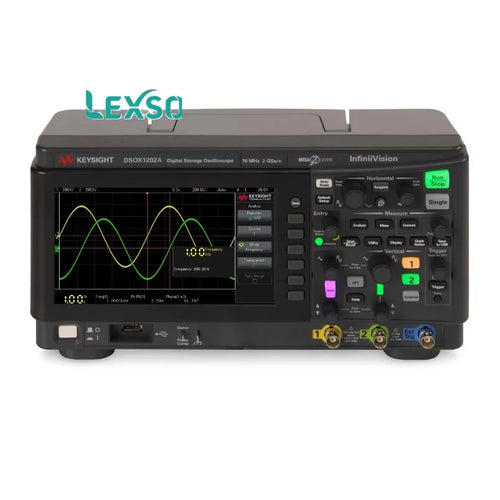 Keysight Technologies DSOX1202A InfiniiVision 1000 X Series 200MHz Bench Oscilloscope 2 Analogue Channels Measuring  lexso
