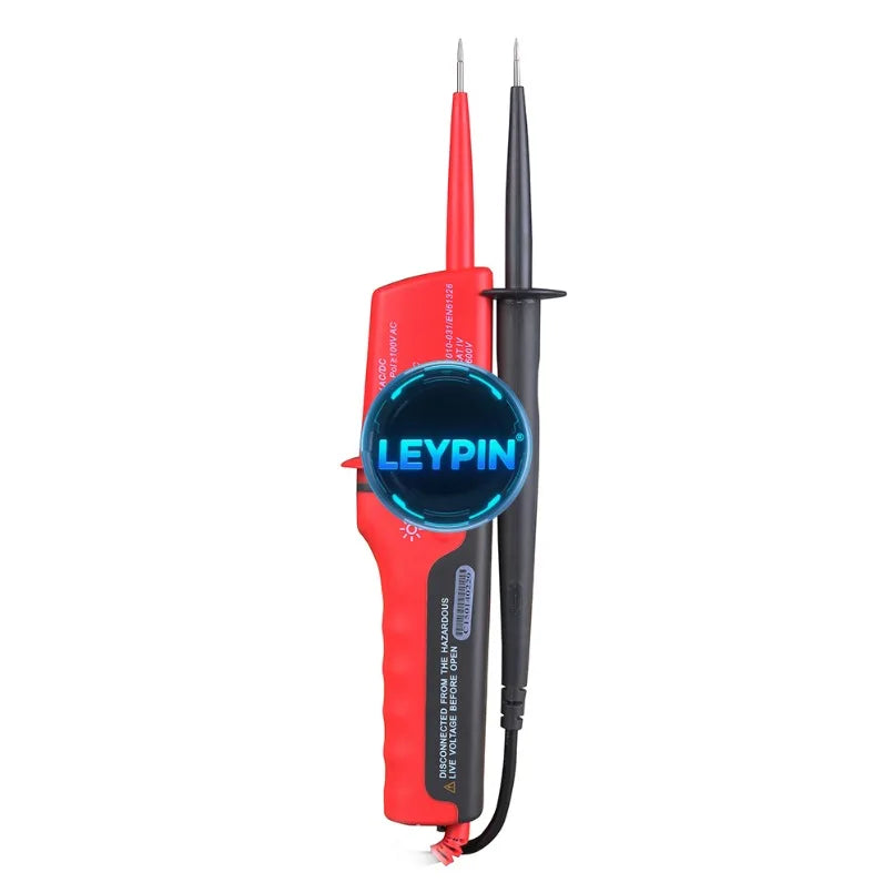 UNI-T UT15C Waterproof Tester Built-in Light RCD Test Pen Type Waterproof Voltage Continuity Tester     lexso