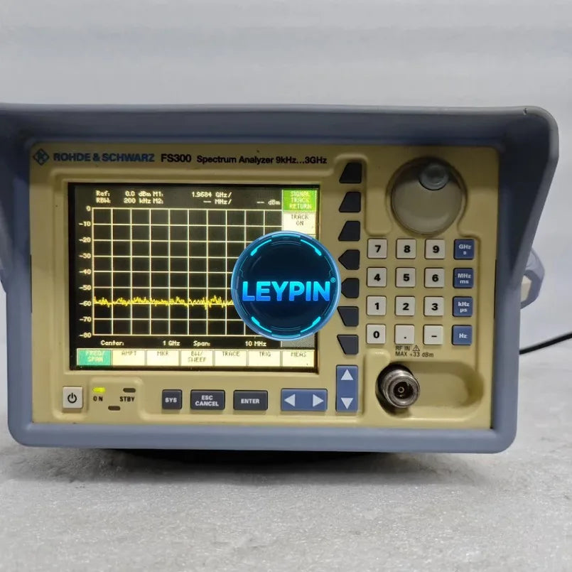 3 GHz Entry Level RF Spectrum Analyzer Rohde & Schwarz R&S FS300     lexso