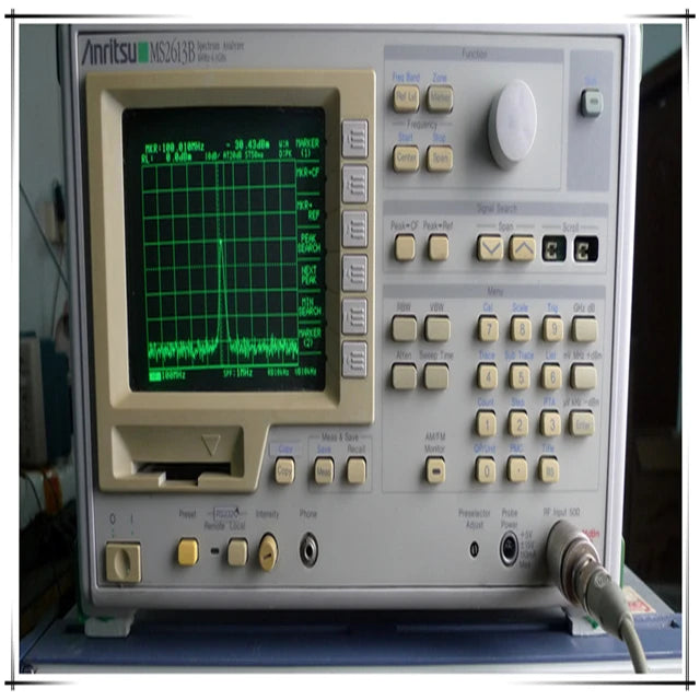 Used Anritsu MS2613B 6G Spectrum Analyzer 100Hz-6.5GHz
