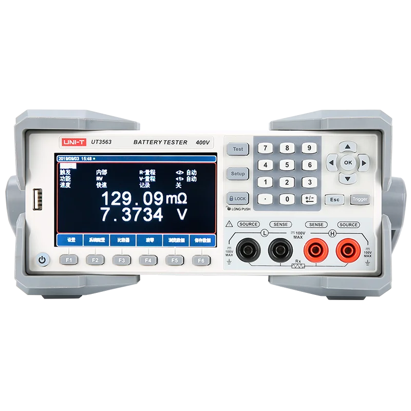 UNI-T UT3563 Battery Internal Resistance Tester 0.01mV~404.000V 3.2000kohm lexso
