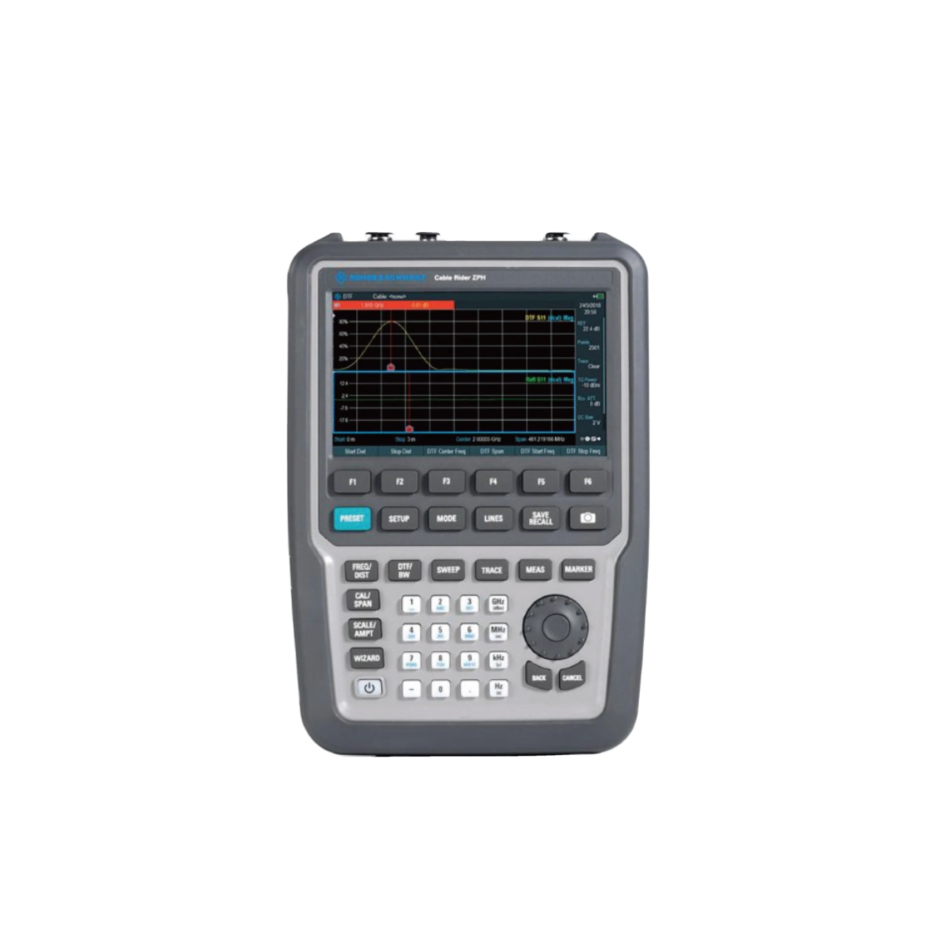 Rohde & Schwarz R&S ZPH Cable Rider 3 GHz or 4 GHz Electronic Measuring Instruments Fast and Efficient