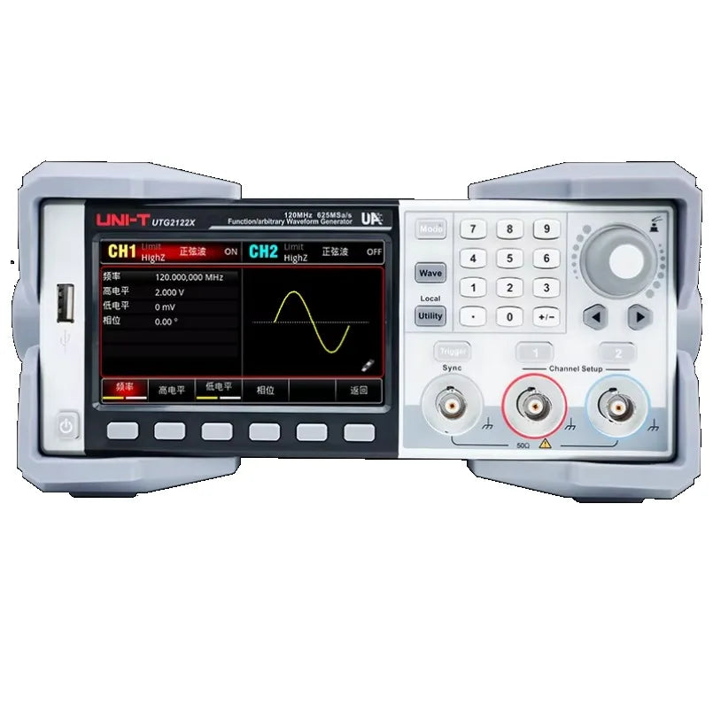 UNI-T UTG2082X 80Mhz 2 Channel Function/Arbitrary Waveform Signal Generator 1.25GSa/s 64Mpts lexso