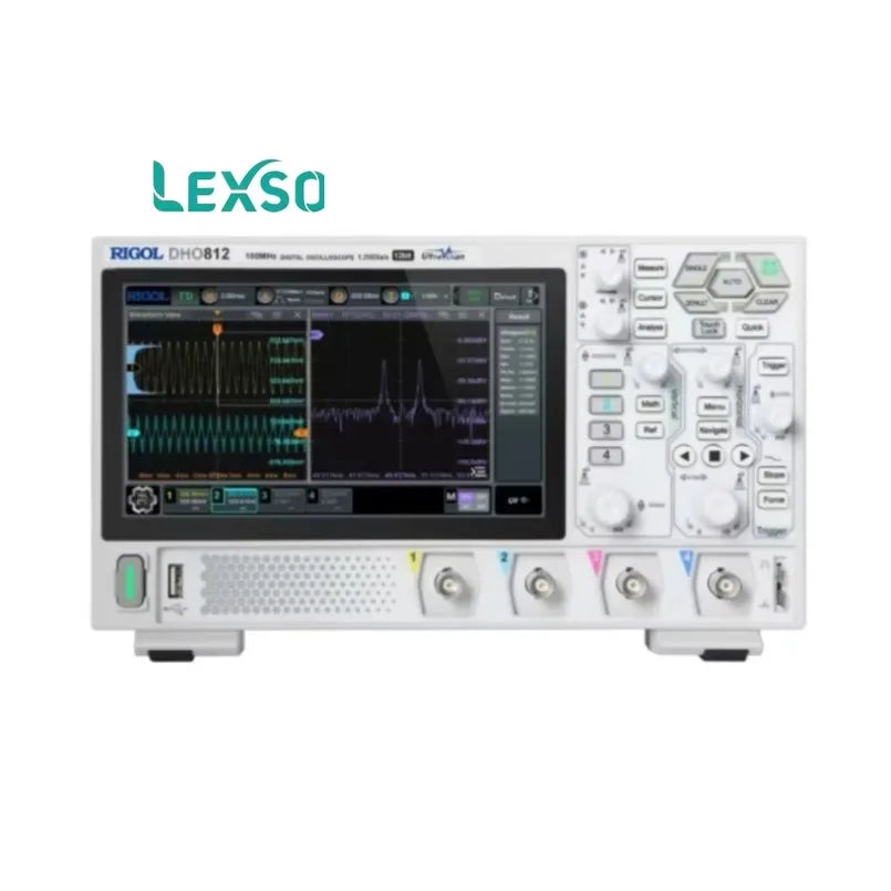Rigol DHO812 100MHZ Digital Oscilloscope 2CH 1.25GSa/s Support Type-C Power Supply to Convenient Use Experience lexso