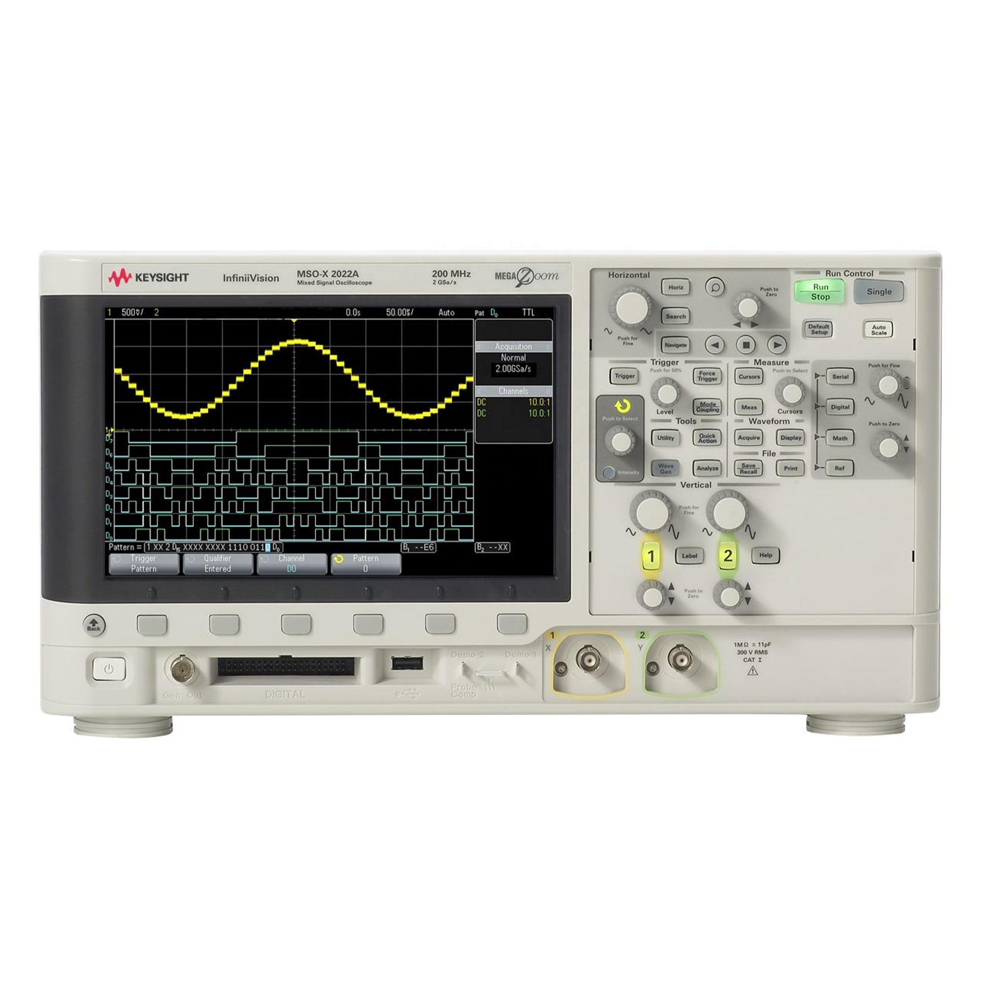 Keysight MSOX2024A 70/100/200MHz Oscilloscope