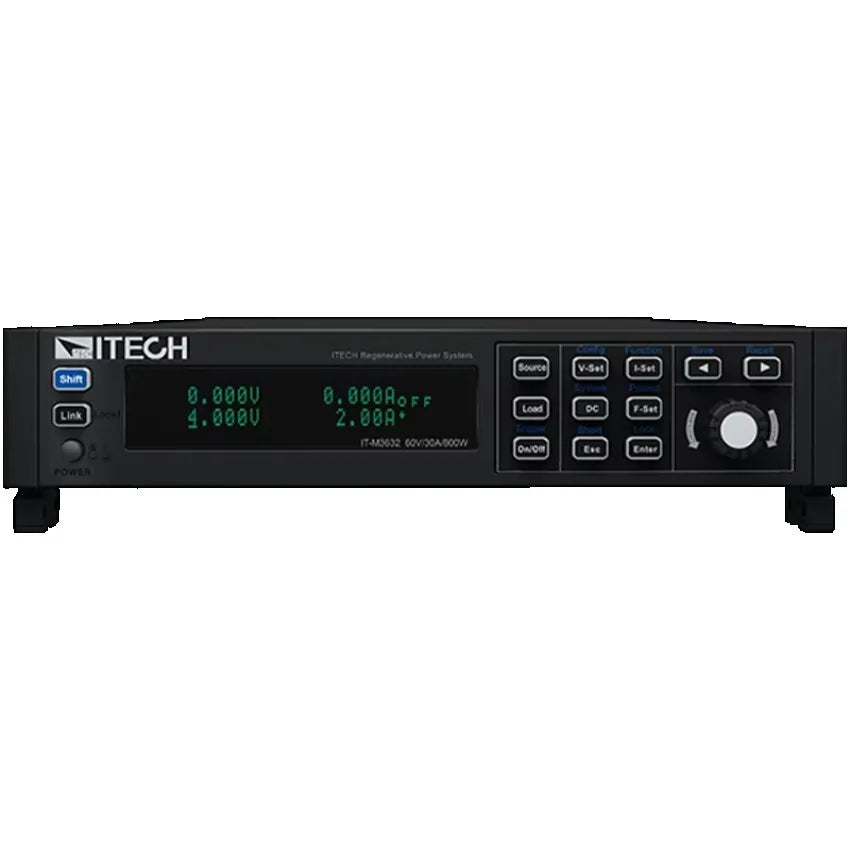 ITECH IT-M3600 Regenerative Source-on-Board System 10mV, 1mA, 60V-600V, 800W, 30A 1U Half-rack, Maximum Power Is up to 360W   ytdi
