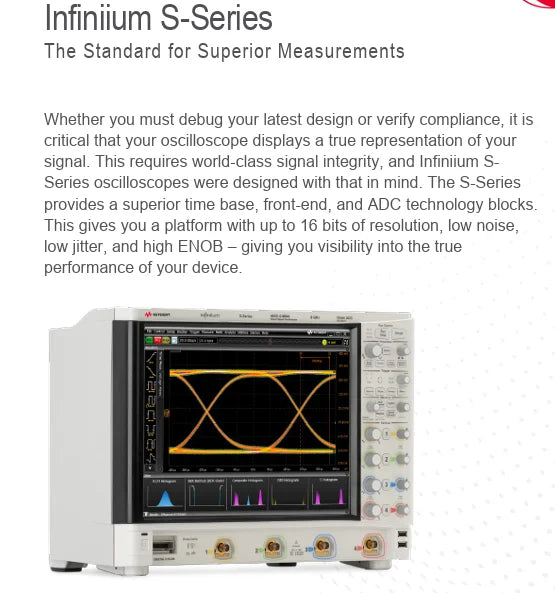 Keysight DSOS254A High Definition Oscilloscope DSOS254A 2.5 GHz