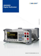 Siglent SDM3055X-E 5-1/2 Digital Multimeter Dual Display H Multi Tester True-RMS    ytdi