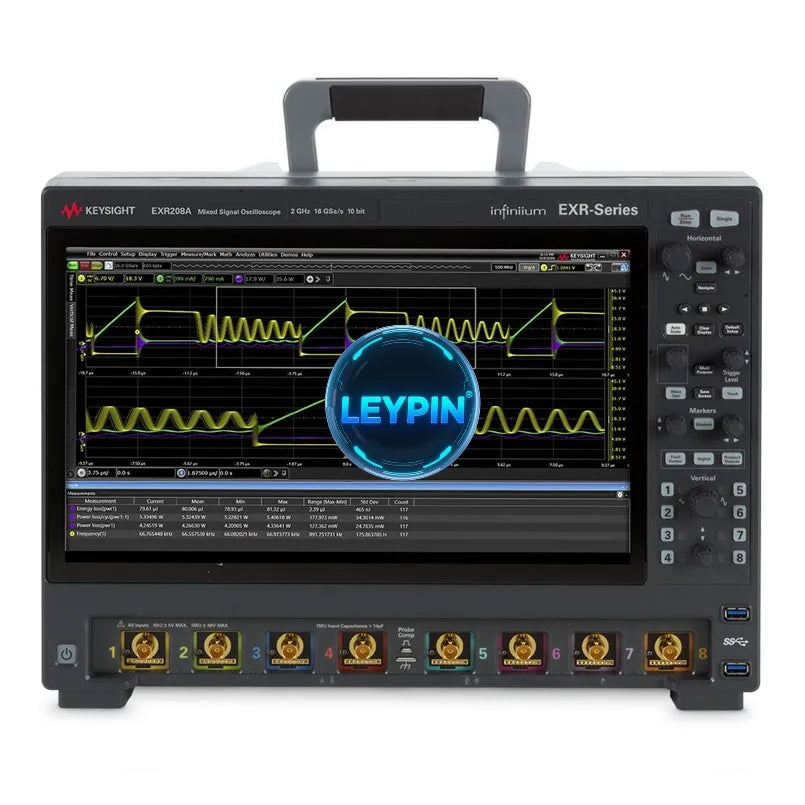 Keysight EXR208A Infiniium EXR Series Oscilloscope, 2 GHz, 8 Channels Maximum Memory Depth 1.6 Gpts   ytdi