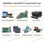 KTB Ip65 Waterproof Fanless Industrial Pc 1000 Nits 10.4 12.1 15 17 Inch Linux Win 10 Embedded Industrial Touch Screen Panel Pc    ytdi