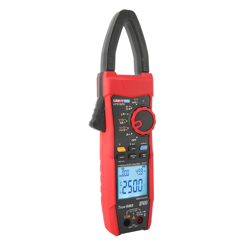 UNI-T UT219PV Clamp Mete AC DC Pliers Ammeter Voltmeter 1000A 2500V PEAK LPF Measure Digital Bluetooth Multimeter Price Contact    ytdi