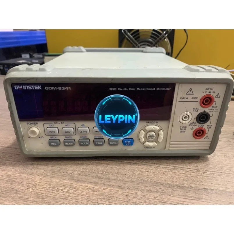 GW Instek GDM-8341 Benchtop Multimeter used   lexso