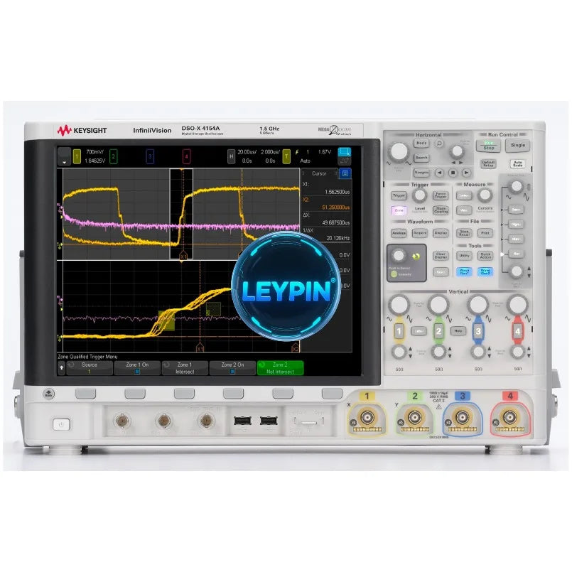 Keysight MSOX4154A Mixed Signal Oscilloscope: 1.5 GHz, 4 Analog and 16 Digital Channels   ytdi