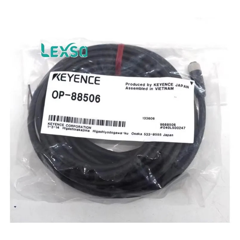 Original NEW Keyence OP-88506 M8 Connector Type Cable  5M lexso   ytdi