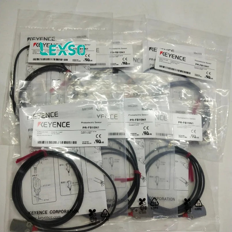 Self-contained Miniature Photoelectric Sensor Flat Reflective PR-FB15N1 New Original KEYENCE lexso