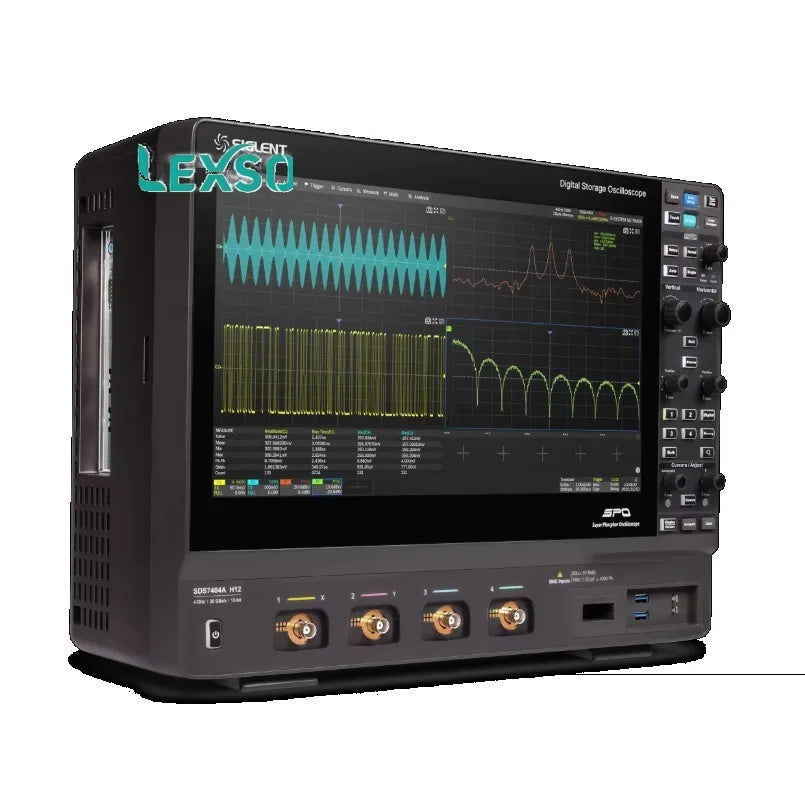 Siglent SDS7204A H10 Supports Split-screen Display Function And Is A High-resolution Oscilloscope.  lexso