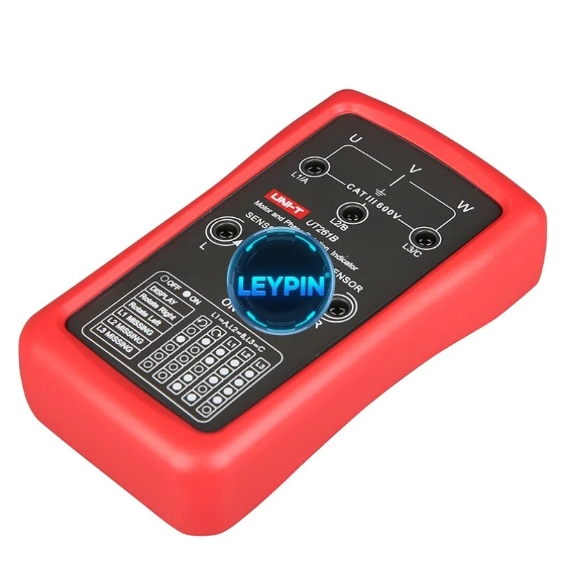 UNI-T UT261B AC Voltage Phase Sequence Phase Loss Indicating Phase Sequencer and Motor Steering Instrument Test  lexso