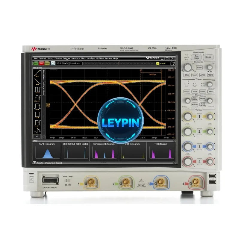 Keysight MSOS054A HD Oscilloscope: 500 MHz, 4 Analog and 16 Digital Channels Maximum Memory Depth 8 Million ytdi