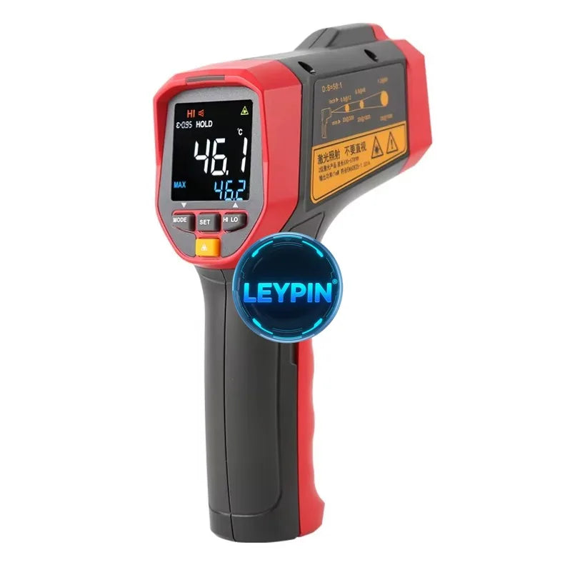 UNI-T UT305S Professional Infrared Thermometer Measure Temperature by Laser,Data Hold LCD Backlight      lexso