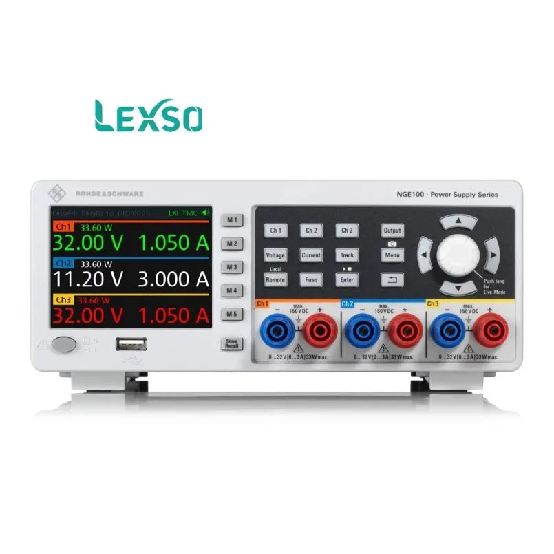 ROHDE&SCHWARZ NGE100B NGE102B NGE103B NGE-K101 NGE-K103  Power Supply Series lexso