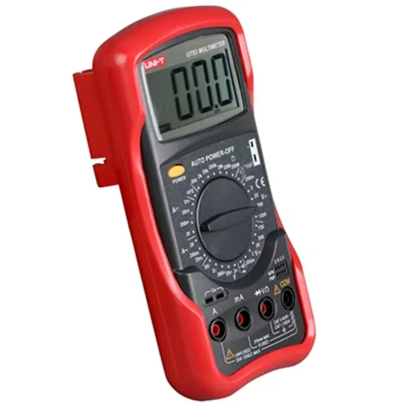 Uni-t UT53 Multimeter AC DC Voltage Testers Digital Capacitance Resistance Multimeter Temperature Meter Auto Power Off Sale lexso