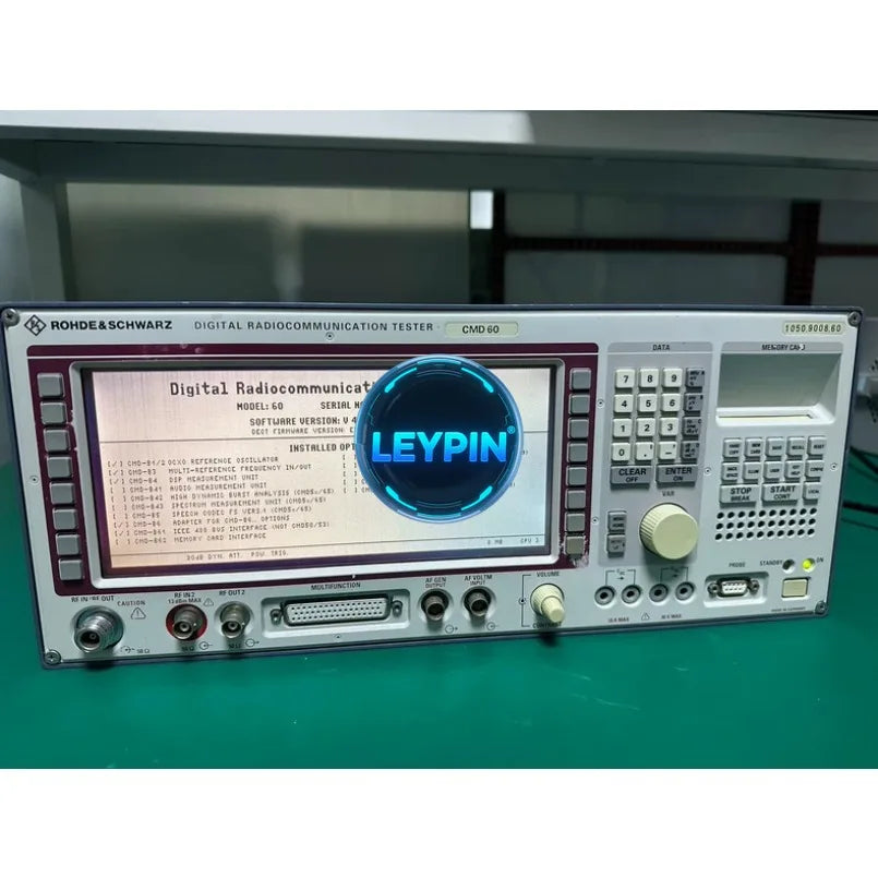 1.9 GHz GSM 900/1800/1900 Mobile Radio Test Set RF Communications Test Set Rohde & Schwarz CMD60    lexso