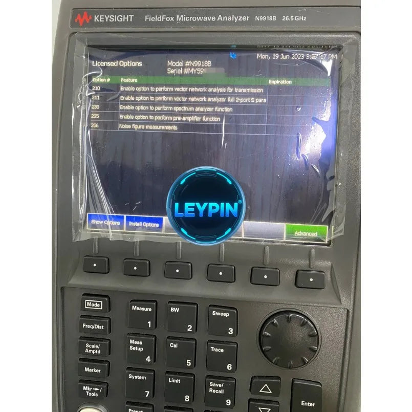 N9918B FieldFox Handheld Microwave Analyzer, 26.5 GHz      lexso
