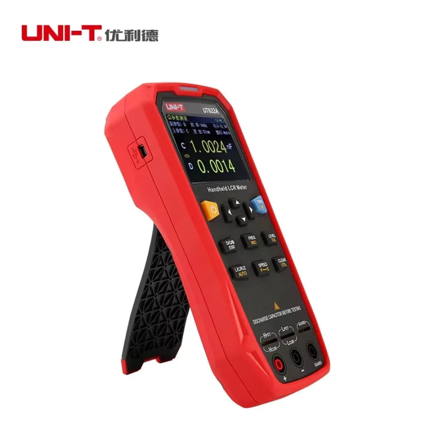 UNI-T UT622A Digital Capacimeter LCR Meter Handheld Resistance Capacitance Tester UT622C/UT622E LS    ytdi